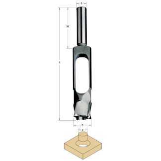 Сверло-пробочник SP 12/24x140 Z=4 d=12 S=13 RH